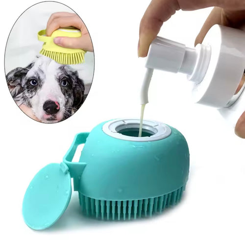 Brosse de bain chien et chat